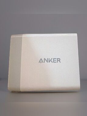 Anker 2-Port USB Premium‎ Charger White A2021 24W  2.25"L x 1.5"W